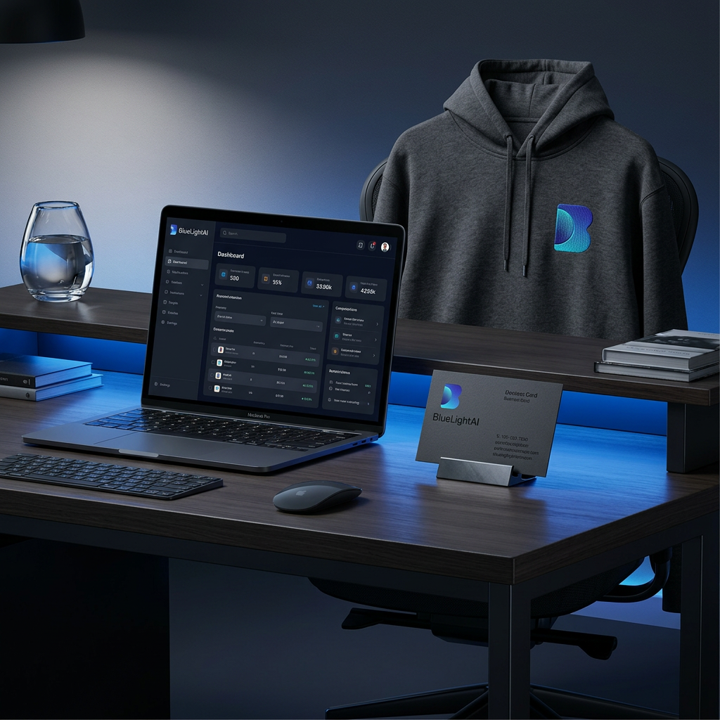 BLUELIGHT AI — pieza 2