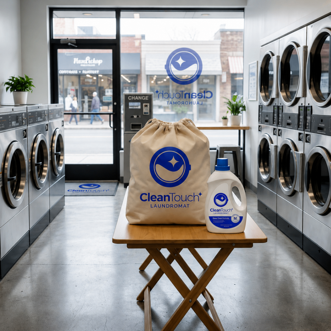 CleanTouch Laundromat — pieza 2