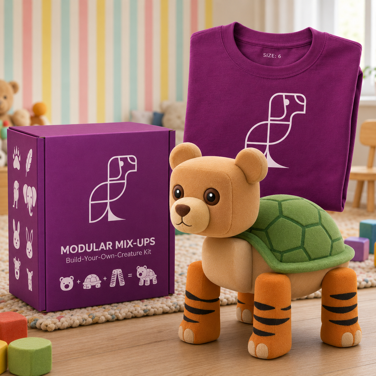 KOMBINIS PELUCHES MODULARES — pieza 2